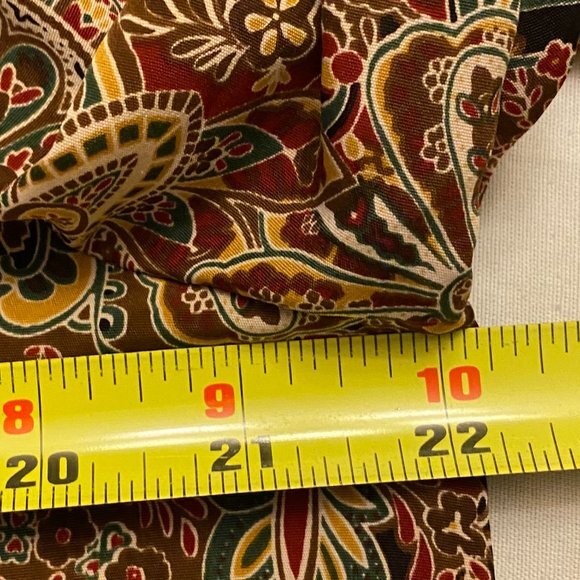 Notations Women's Tunic Paisley Pattern Top Size L - Picture 7 of 8